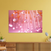 Crystal Canvas Printの夕日 キャンバスプリント (インサイチュ (リビング))