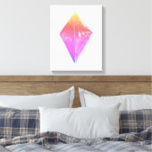 Crystal Canvas Print キャンバスプリント (インサイチュ (寝室))