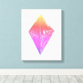 Crystal Canvas Print キャンバスプリント (インサイチュ (ウッドフロア))