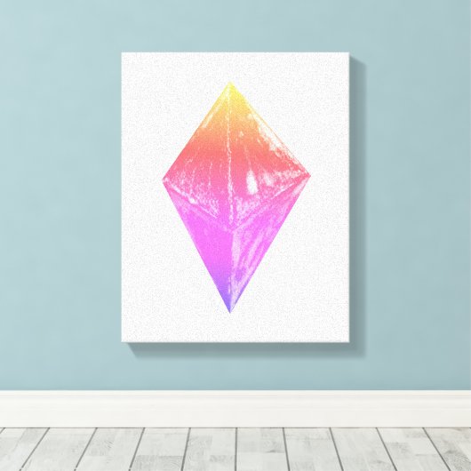 Crystal Canvas Print キャンバスプリント (インサイチュ (ウッドフロア))