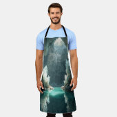 Crystal Cave Apron エプロン (着用した状態)