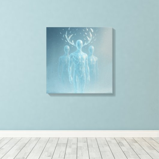 Crystal Choir キャンバスプリント (インサイチュ (ウッドフロア))