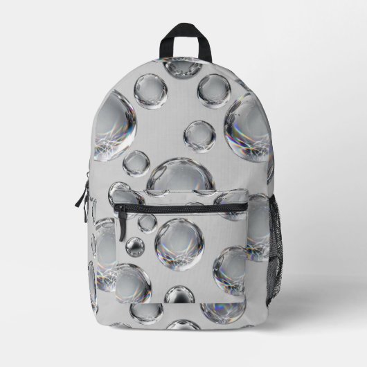 Crystal Chrome Orbs Backpack プリントバックパック (正面)
