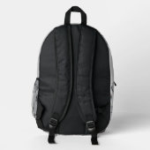 Crystal Chrome Orbs Backpack プリントバックパック (裏面)