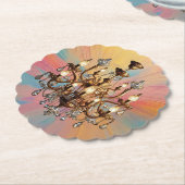 「Crystal Clarity」 ペーパーコースター (アングル)