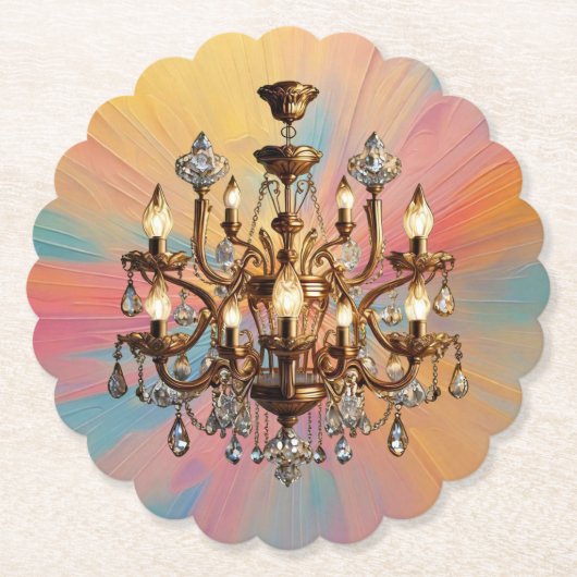 「Crystal Clarity」 ペーパーコースター (正面)