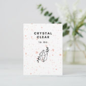 Crystal Clear to me ポストカード (スタンド正面)