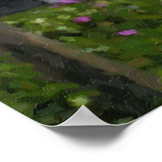 "Crystal Cove Walkway" Poster ポスター (角)