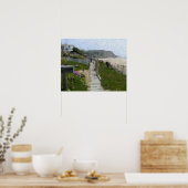 "Crystal Cove Walkway" Poster ポスター (キッチン)