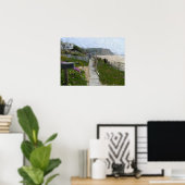 "Crystal Cove Walkway" Poster ポスター (ホームオフィス)