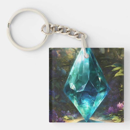 "Crystal Dewdrop Keychain"または"の方法 キーホルダー (正面)