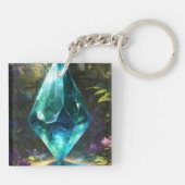 "Crystal Dewdrop Keychain"または"の方法 キーホルダー (裏面)