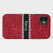Crystal & DiamondルックRUBY RED IPHONE 5ケース Case-Mate iPhoneケース (裏面(横))