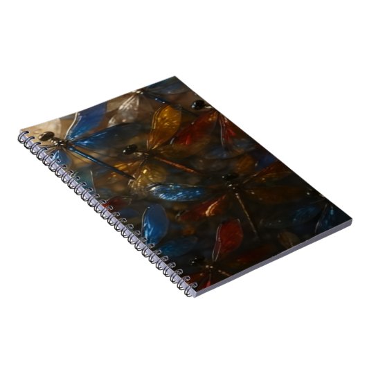 Crystal Dragonflies Notebook ノートブック (右側)
