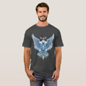 Crystal Eagle:変換のシンボル Tシャツ (正面フル)