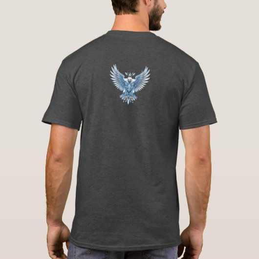 Crystal Eagle:変換のシンボル Tシャツ (裏面)