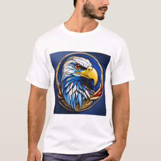 「Crystal Eagle T-Shirt Collection:、はっきりしたユニーク」 Tシャツ