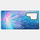 Crystal Explosion Phone Case Samsung Galaxyケース (裏面横)