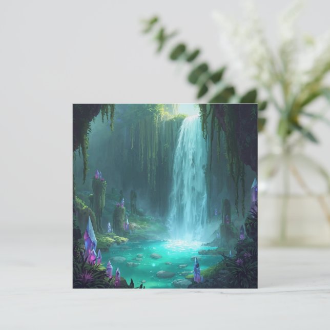 Crystal Falls of the Hidden Realm (スタンド正面)
