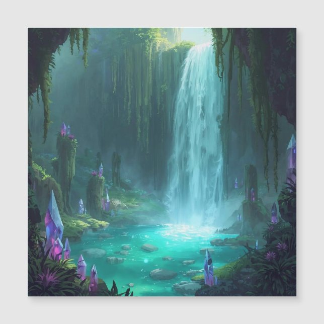 Crystal Falls of the Hidden Realm (正面)