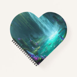 Crystal Falls of the Hidden Realm ノートブック