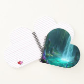 Crystal Falls of the Hidden Realm ノートブック (内部)