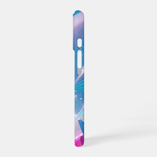 Crystal Fantasy Phone Case iPhone 16ケース (左側面)
