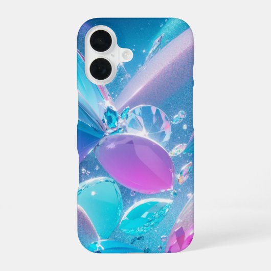 Crystal Fantasy Phone Case iPhone 16ケース (裏面)