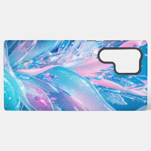 Crystal Fantasy Phone Case Samsung Galaxyケース (裏面横)