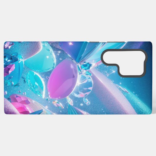 Crystal Fantasy Phone Case Samsung Galaxyケース (裏面横)