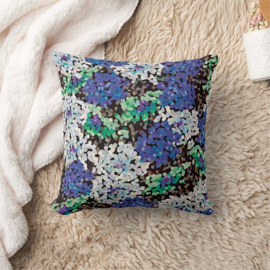 Crystal Floral Blooms クッション (ブランケット)