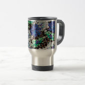 Crystal Floral Blooms トラベルマグ (正面右)