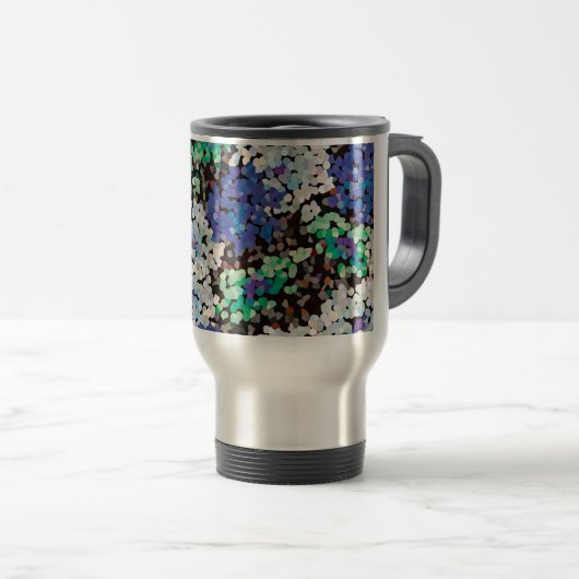 Crystal Floral Blooms トラベルマグ (正面右)