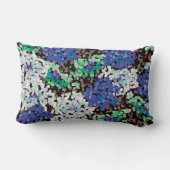 Crystal Floral Blooms ランバークッション (裏面)