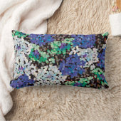 Crystal Floral Blooms ランバークッション (ブランケット)