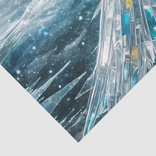 Crystal Frost Fairy Gothic Winter Decoupage Paper 薄葉紙 (詳細)