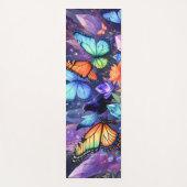 Crystal Garden Crows, Raven Butterflies  ヨガマット (正面)