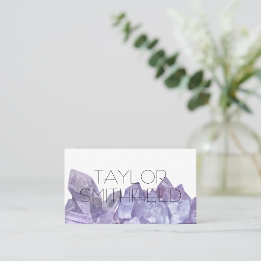 crystal gem名刺 名刺 (スタンド正面)