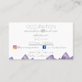 crystal gem名刺 名刺 (裏面)