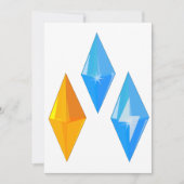 Crystal Gems招待状 招待状 (正面)