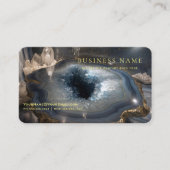 Crystal Geode Metaphysical  名刺 (正面)