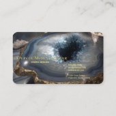 Crystal Geode Metaphysical 名刺 (裏面)