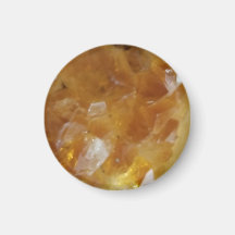 Crystal Healing Citrine Magnet