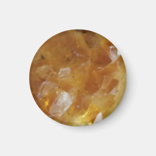 Crystal Healing Citrine Magnet マグネット (正面)