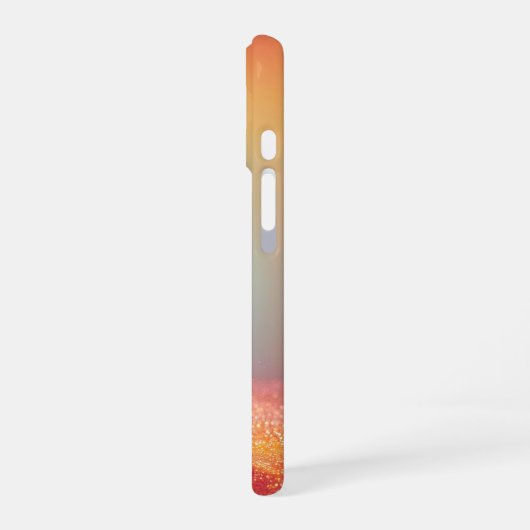 Crystal Heart Cocktail Phone Case iPhone 16ケース (左側面)