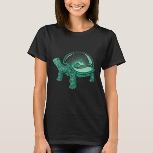 Crystal Home Turtle Tシャツ (正面)