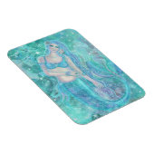 Crystal Mermaid dreams by Renee Lavoieポストカード マグネット (右側)