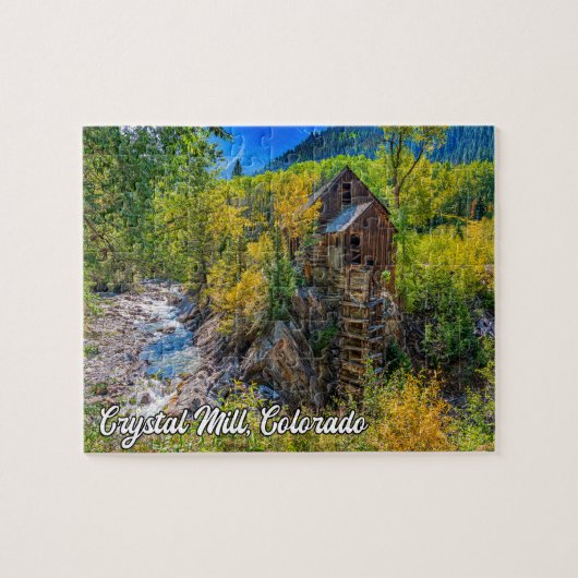 Crystal Mill, Crystal, Colorado ジグソーパズル (横)