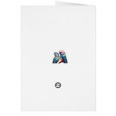 Crystal Paraketesグリーティングカード (裏面)