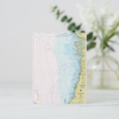 Crystal River Chart Postに対する鍵のアンクロ航海のート ポストカード (スタンド正面)